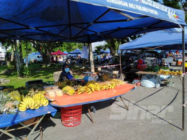 Pasar Lambak Pontian beroperasi semula hari ini.