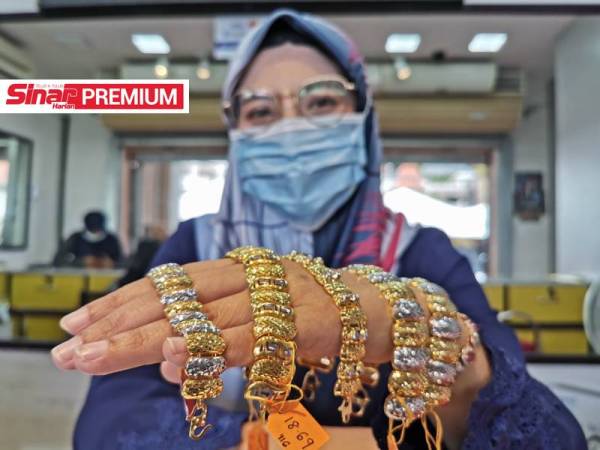  VIDEO Gelang emas pulut dakap jadi buruan di Pasar Payang