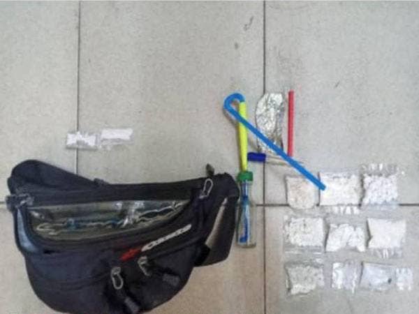 Dadah yang dirampas daripada kedua-dua suspek dalam serbuan pagi tadi.