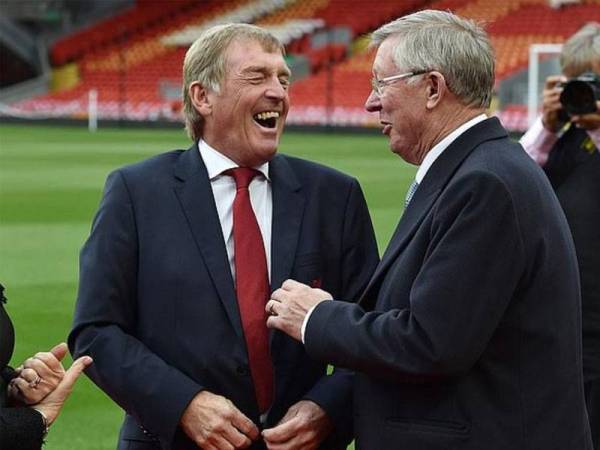 Imbas kembali...Dalglish dan Ferguson ketika di pentas liga Inggeris suatu masa dulu.