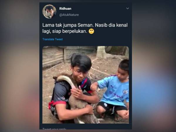 Paparan Twitter Mohd Ridhuan menarik perhatian ramai.