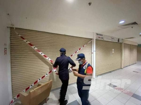 Kedai dikendalikan warga Somalia dan Yaman ditutup DBKL selepas berniaga tanpa kebenaran.