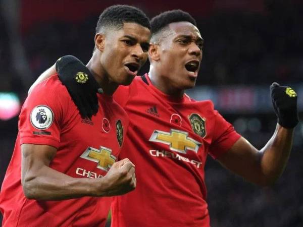 Rashford (kiri) dan Martial -Foto: Getty images