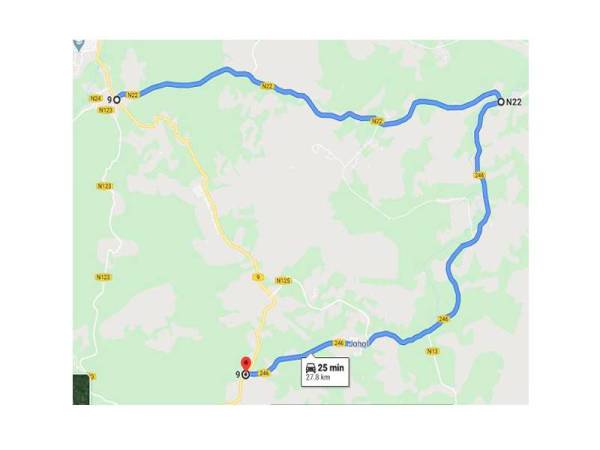 Cadangan laluan alternatif.