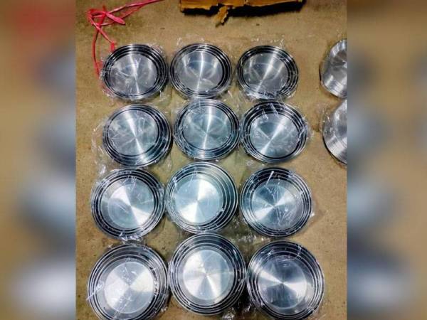 Loyang turut sama dirampas dan dipercayai untuk pasaran tempatan.