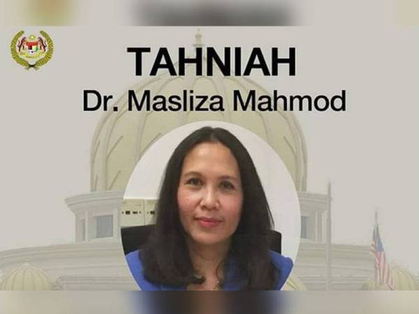 Dr Masliza Mahmod melakar sejarah sebagai wanita pertama Malaysia dilantik sebagai Profesor Madya bagi Perubatan Kardiovaskular di Universiti Oxford, United Kingdom (UK).