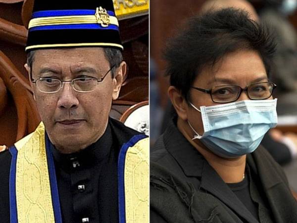 Azhar Azizan, Azalina - Foto Bernama