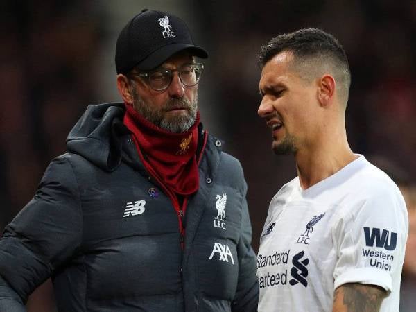 Klopp (kiri) mengharapkan Lovren kekal di Anfield.