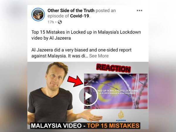 Paparan Facebook Other Side of The Truth.