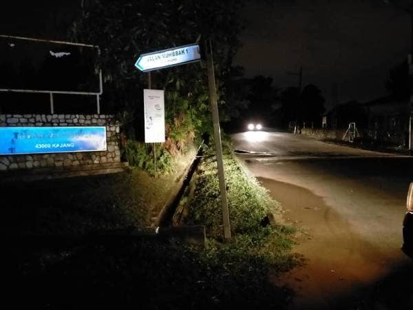 Banjir di Kajang dilaporkan sudah surut.