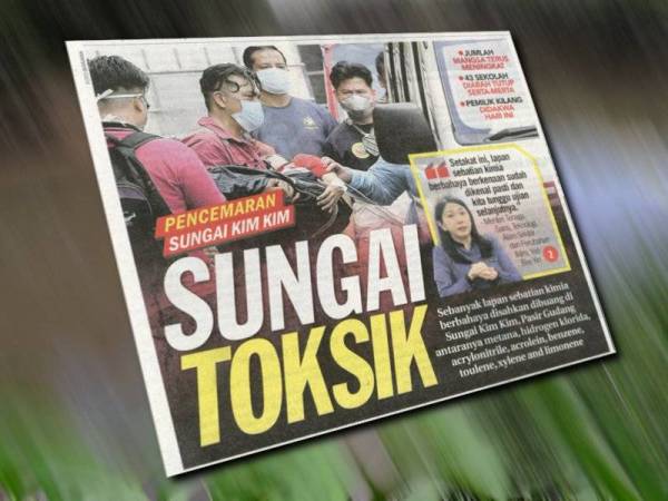 Keratan muka depan Sinar Harian pada 14 Mac 2019.