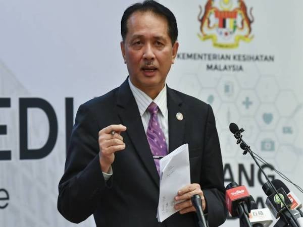 Dr Noor Hisham. - Foto Bernama