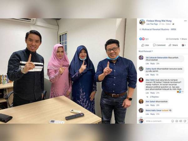 Perkongsian Ustaz Firdaus menarik perhatian netizen.