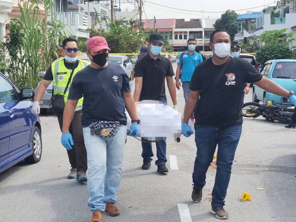 Mayat mangsa dihantar ke Unit Forensik Hospital Seberang Jaya untuk bedah siasat pagi tadi.