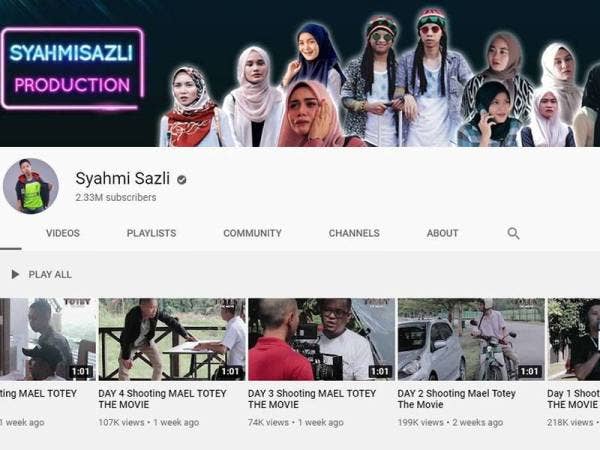 Syahmi mengumpul lebih 2.33 juta pengikut di laman YouTubenya.