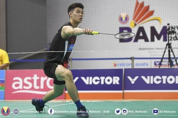Zii Jia diletakkan sebagai pilihan utama pada saingan Divisyen 1 Kejohanan Badminton Jemputan BAM. FOTO: BAM