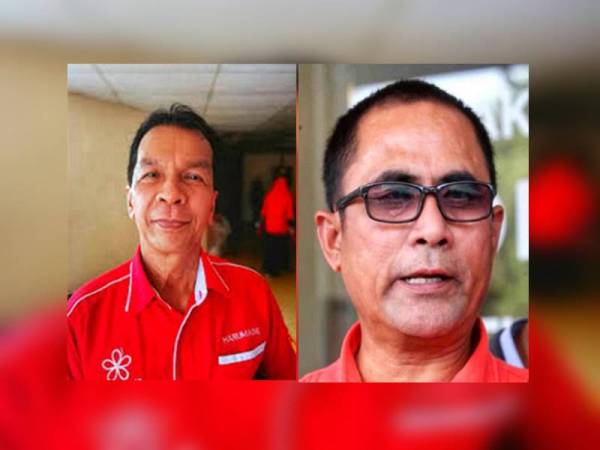 Harumaini Omar (kiri) dan Sallehudin Amiruddin