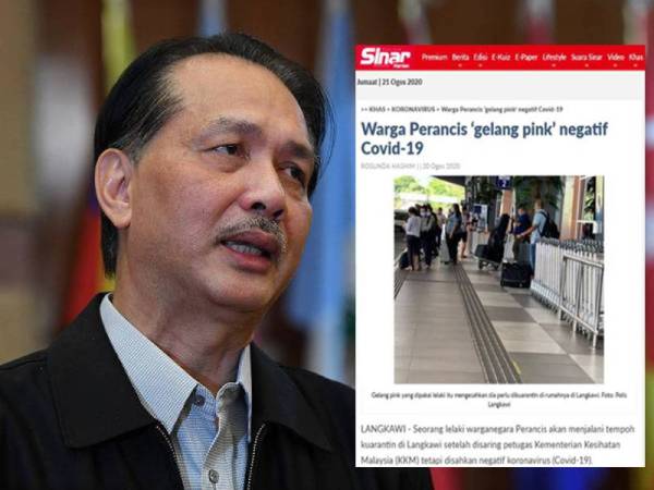 Laporan Sinar Harian sebelum ini.