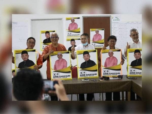 Pimpinan Amanah menyatakan sokongan kepada calon Bebas mewakili Pejuang, Amir Khusyairi Mohamad Tanusi.