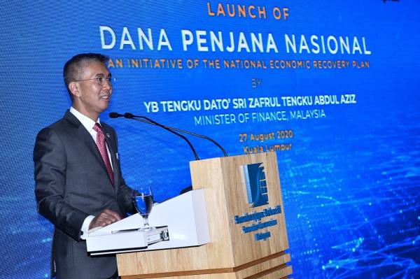 Tengku Datuk Seri Zafrul Tengku Abdul Aziz -Foto Bernama