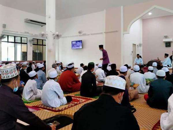 Sesi My#QuranTime bersama para huffaz di MTNP di sini.