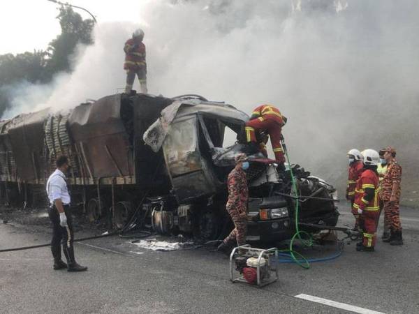 Mangsa maut di lokasi kejadian