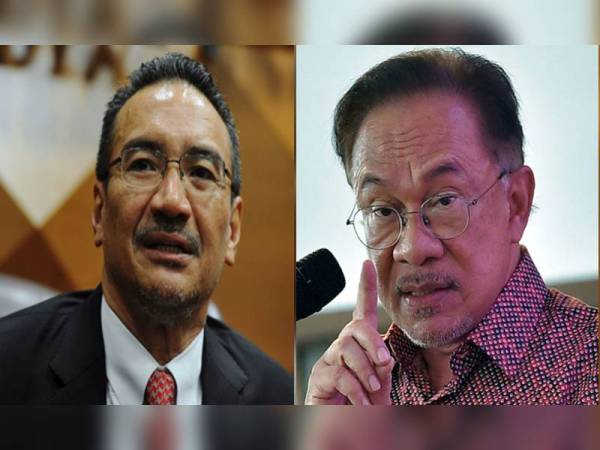 Hishamuddin (kiri) dan Anwar