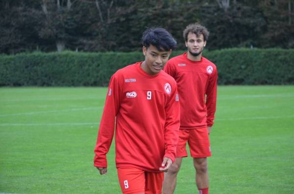 Luqman sudah mula menjalani latihan bersama skuad utama KV Kortrijk di Belgium.