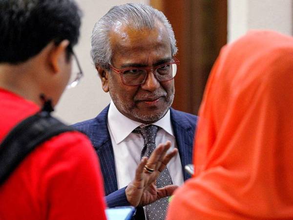 Peguam kepada Datuk Seri Najib Tun Razak, Tan Sri Muhammad Shafee Abdullah -Foto Bernama