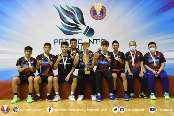 Pasukan A juara edisi sulung Piala Presiden. Foto: BAM