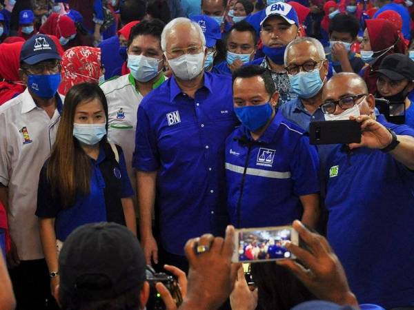 Najib pada Program Bersama Bossku di Kampung Sembulan Lama malam ini.