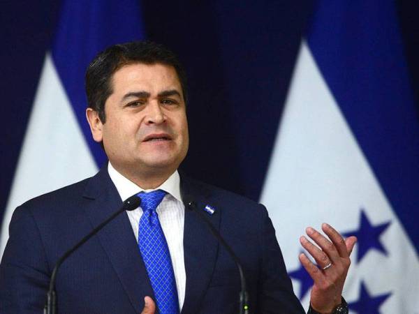 Juan Orlando Hernandez.