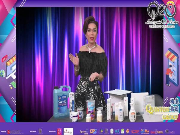 Rakaman program bersempena dengan 'Malaysia Virtual O2O Expo'.