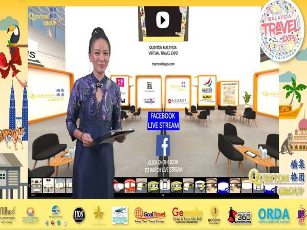 Rakaman ‘Malaysia Virtual Travel Expo 2020’ yang menerangkan dan membawa penonton dalam talian ke pameran dengan cara yang menarik dan inovatif.