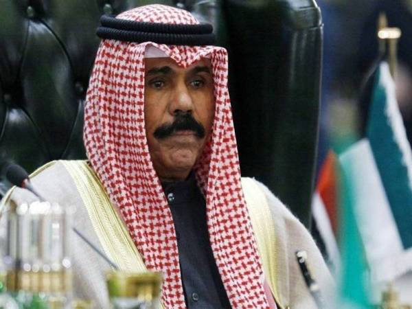 Putera Mahkota, Sheikh Nawaf al-Ahmad Al-Sabah dijangka dilantik Emir Kuwait baharu. - Foto AFP