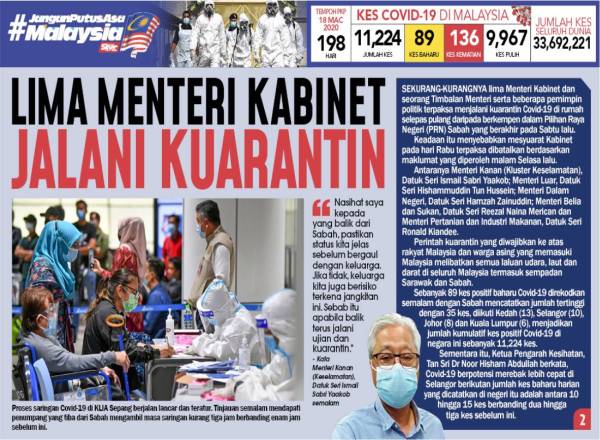 Sinar Harian 1 Oktober 2020