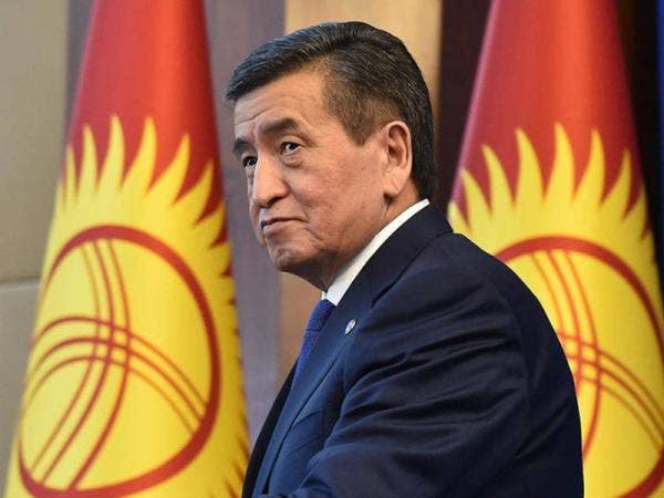 Presiden Kyrgyzstan, Sooronbai Jeenbekov berharap anggota-anggota Parlimen yang dipilih pengundi pada Ahad ini boleh menjalin kerjasama dengannya. - Foto AFP