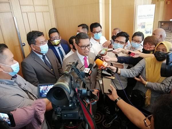 Ahmad Faizal ketika ditemui pemberita hari ini.