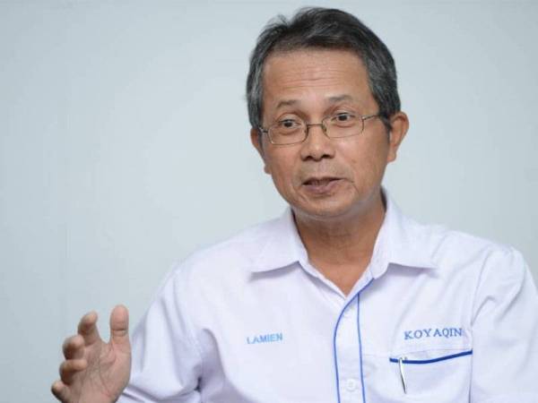 Lamien Sawiyo. - FOTO MOHD IZARI ROSLI