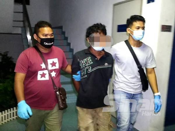 Suspek amuk menyerang dua wanita termasuk warga emas di Kampung Merbuk Selarong Panjang direman empat hari bagi membantu siasatan.