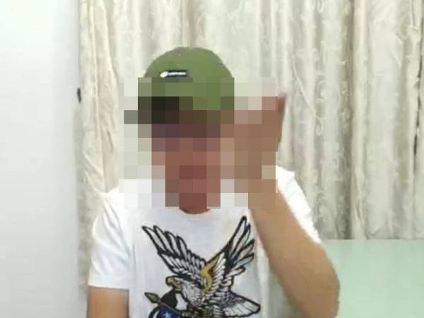 Individu yang didakwa Musa telah memfitnah dan menjatuhkan maruahnya menerusi rakaman video, baru-baru ini.