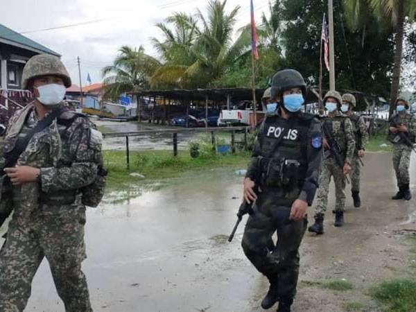 Antara rondaan OCP Daratan yang dilaksanakan ESSCOM di kawasan Zon Selamat Timur Sabah (ESSZone).