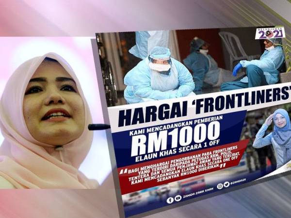 Kenyataan Zahida dimuat naik di laman Facebooknya hari ini.