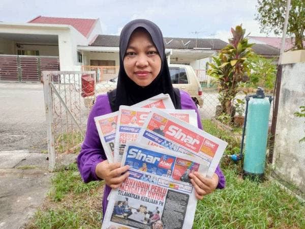 Penyertaan Suaibatul Aslmiah dalam Peraduan Sinar Harian Di Hatiku sebagai tanda sokongan kepada akhbar ini.