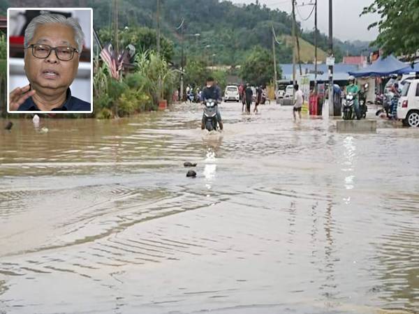 Kerajaan akan memastikan Pusat Pemindahan Sementara (PPS) mematuhi SOP pengurusan pandemik Covid-19. Gambar kecil: Ismail Sabri 