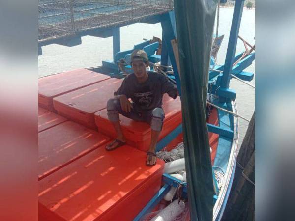 Muhammad Aminullah salah seorang mangsa yang dilaporkan hilang selepas terjatuh dari bot ketika menangkap ikan di lokasi kira-kira 24 batu nautika Timur Kuantan, kelmarin.
