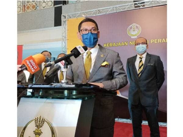 Ahmad Faizal pada sidang akhbar hari ini.