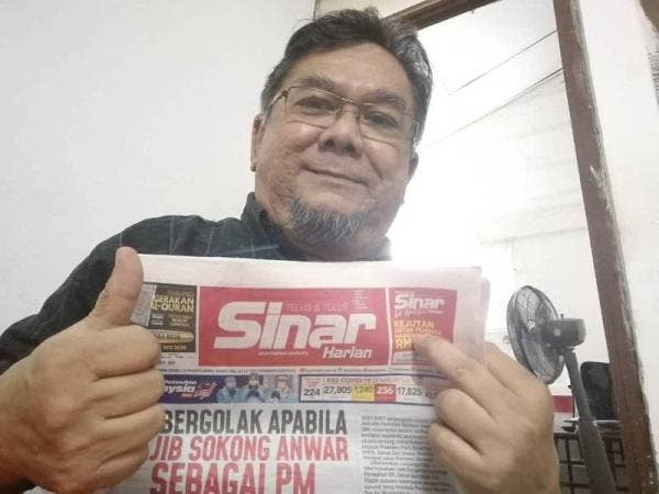 Mohd Rodzi berharap ada rezeki untuknya memenangi Peraduan Sinar Harian di Hatiku.