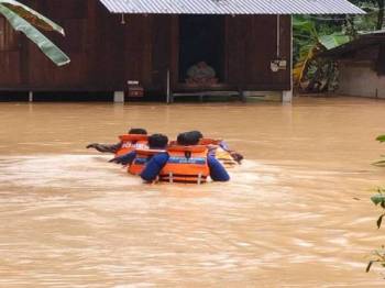 Mangsa Banjir Di Melaka Berkurangan Pagi Ini
