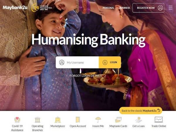 Laman web rasmi dan aplikasi mudah alih Malayan Banking Bhd, Maybank2u sedang mengalami masalah sambungan pada petang ini.